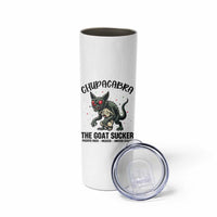 Chupacabra Skinny Tumbler The Goat Sucker Vintage Horror Cryptid Gift