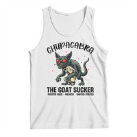 Chupacabra Tank Top The Goat Sucker Vintage Horror Cryptid Gift - Wonder Print Shop