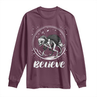 Chupacabra Long Sleeve Shirt Funny Believe Christmas Cryptid Gift - Wonder Print Shop