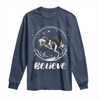 Chupacabra Long Sleeve Shirt Funny Believe Christmas Cryptid Gift - Wonder Print Shop
