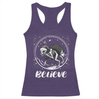 Chupacabra Racerback Tank Top Funny Believe Christmas Cryptid Gift - Wonder Print Shop