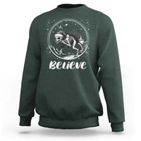 Chupacabra Sweatshirt Funny Believe Christmas Cryptid Gift - Wonder Print Shop