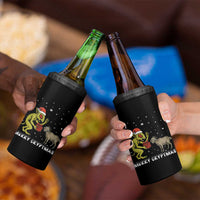 Funny Chupacabra 4 in 1 Can Cooler Tumbler Merry Cryptmas Christmas Gift
