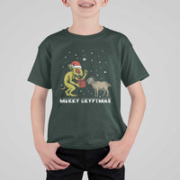 Funny Chupacabra T Shirt For Kid Merry Cryptmas Christmas Gift - Wonder Print Shop