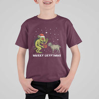 Funny Chupacabra T Shirt For Kid Merry Cryptmas Christmas Gift - Wonder Print Shop