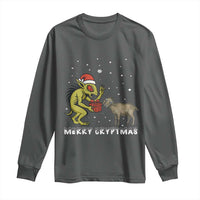 Funny Chupacabra Long Sleeve Shirt Merry Cryptmas Christmas Gift - Wonder Print Shop