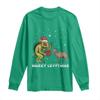 Funny Chupacabra Long Sleeve Shirt Merry Cryptmas Christmas Gift - Wonder Print Shop