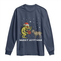 Funny Chupacabra Long Sleeve Shirt Merry Cryptmas Christmas Gift - Wonder Print Shop