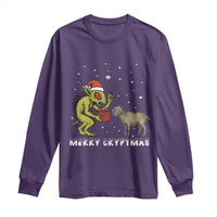 Funny Chupacabra Long Sleeve Shirt Merry Cryptmas Christmas Gift - Wonder Print Shop