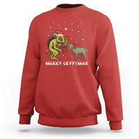 Funny Chupacabra Sweatshirt Merry Cryptmas Christmas Gift - Wonder Print Shop