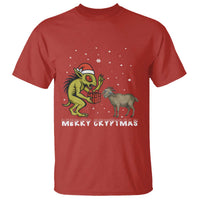 Funny Chupacabra T Shirt Merry Cryptmas Christmas Gift - Wonder Print Shop