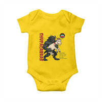 Chupacabra Baby Onesie Vintage Horror Cryptid Gift - Wonder Print Shop