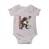 Chupacabra Baby Onesie Vintage Horror Cryptid Gift - Wonder Print Shop