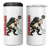 Chupacabra 4 in 1 Can Cooler Tumbler Vintage Horror Cryptid Gift
