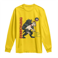 Chupacabra Long Sleeve Shirt Vintage Horror Cryptid Gift - Wonder Print Shop