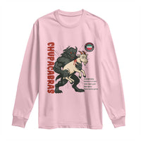 Chupacabra Long Sleeve Shirt Vintage Horror Cryptid Gift - Wonder Print Shop