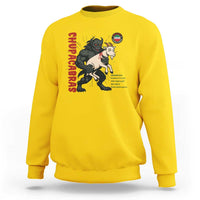Chupacabra Sweatshirt Vintage Horror Cryptid Gift - Wonder Print Shop