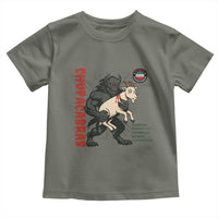 Chupacabra Toddler T Shirt Vintage Horror Cryptid Gift - Wonder Print Shop