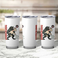 Chupacabra Tumbler Cup Vintage Horror Cryptid Gift