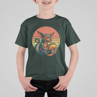 Funny Chupacabra Eat Tacos Cryptid Gift T Shirt For Kid - Wonder Print Shop