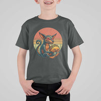 Funny Chupacabra Eat Tacos Cryptid Gift T Shirt For Kid - Wonder Print Shop