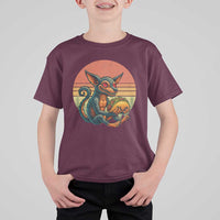 Funny Chupacabra Eat Tacos Cryptid Gift T Shirt For Kid - Wonder Print Shop
