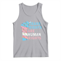 Trans Rights Are Human Rights Tank Top Christmas LGBTQ Supporter Gift - Wonder Print Shop