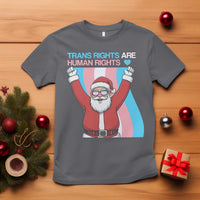 Christmas Trans Rights Are Human Rights T Shirt LGBTQ Advocate - Wonder Print Shop