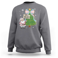 Have A Trans Tastic Christmas Sweatshirt Transgender Pride - Wonder Print Shop