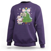 Have A Trans Tastic Christmas Sweatshirt Transgender Pride - Wonder Print Shop