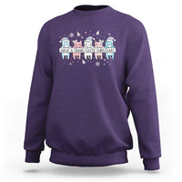 Have A Trans Tastic Christmas Gift Sweatshirt LGBTQ Cat Lover - Wonder Print Shop