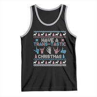 LGBTQ Trans Pride Tank Top Have A Trans Tastic Ugly Christmas Gift - Wonder Print Shop