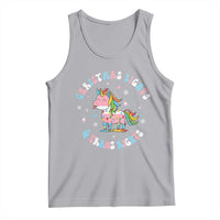 Christmas Lights And Trans Rights Tank Top Magical Unicorn Pride - Wonder Print Shop