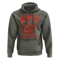 Funny Fierce Opossum Santa Hoodie Trans Right Or I Bites Christmas Gift - Wonder Print Shop