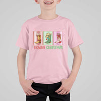 Howdy Christmas Cowboy Boots Western Pride T Shirt For Kid - Wonder Print Shop