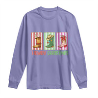 Howdy Christmas Cowboy Boots Western Pride Long Sleeve Shirt - Wonder Print Shop