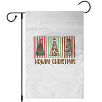 Howdy Christmas Garden Flag Funny Western Xmas Tree Rodeo Fan Gift - Wonder Print Shop