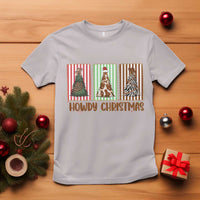 Howdy Christmas T Shirt Funny Western Xmas Tree Rodeo Fan Gift - Wonder Print Shop