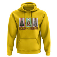 Howdy Christmas Hoodie Funny Western Xmas Tree Rodeo Fan Gift - Wonder Print Shop