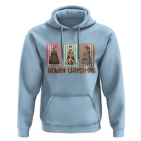 Howdy Christmas Hoodie Funny Western Xmas Tree Rodeo Fan Gift - Wonder Print Shop