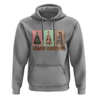Howdy Christmas Hoodie Funny Western Xmas Tree Rodeo Fan Gift - Wonder Print Shop