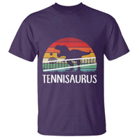 Funny Dinosaur Tennis Player Gift T Shirt Tennisaurus - Wonder Print Shop