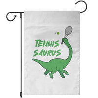 Funny Tennis Dinosaur Tennis Lover Garden Flag Gift For Tennis Fans - Wonder Print Shop