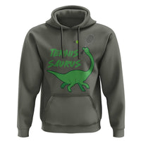 Funny Tennis Dinosaur Tennis Lover Hoodie Gift For Tennis Fans - Wonder Print Shop