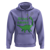 Funny Tennis Dinosaur Tennis Lover Hoodie Gift For Tennis Fans - Wonder Print Shop