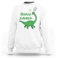 Funny Tennis Dinosaur Tennis Lover Sweatshirt Gift For Tennis Fans - Wonder Print Shop