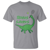 Funny Tennis Dinosaur Tennis Lover T Shirt Gift For Tennis Fans - Wonder Print Shop
