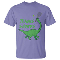 Funny Tennis Dinosaur Tennis Lover T Shirt Gift For Tennis Fans - Wonder Print Shop