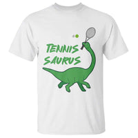 Funny Tennis Dinosaur Tennis Lover T Shirt Gift For Tennis Fans - Wonder Print Shop