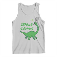 Funny Tennis Dinosaur Tennis Lover Tank Top Gift For Tennis Fans - Wonder Print Shop